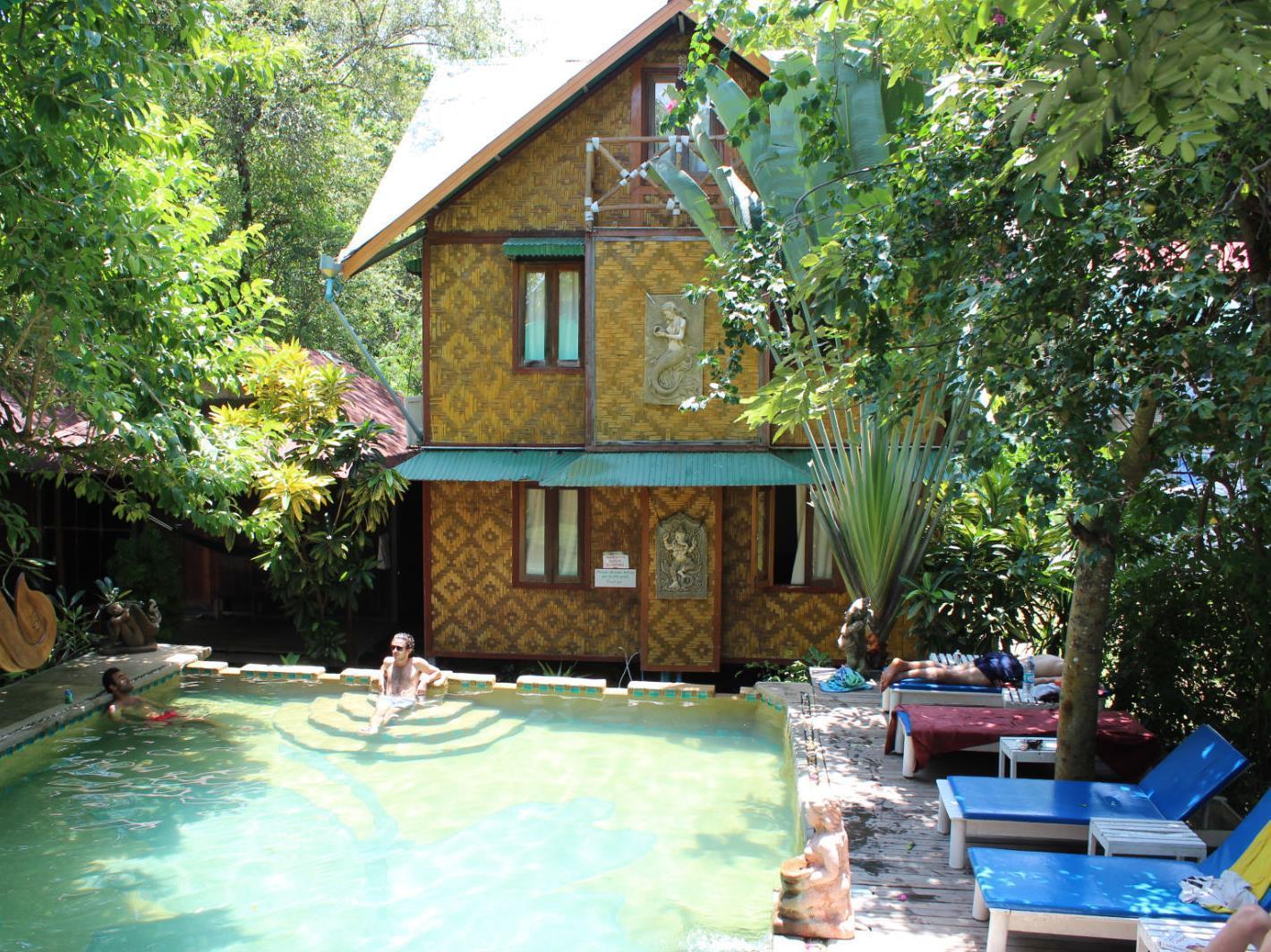 Tropical Garden Bungalow جزيرة في في المظهر الخارجي الصورة