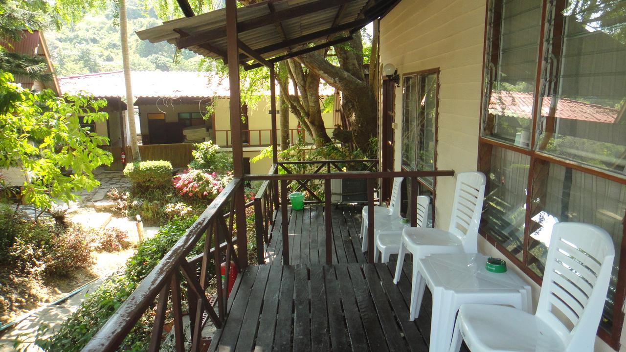 Tropical Garden Bungalow جزيرة في في المظهر الخارجي الصورة